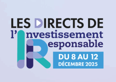 Les Directs de l’investissement responsable du 8 au 12 décembre