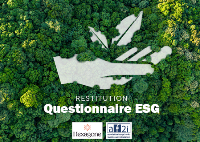 Restitution du Questionnaire ESG ➤ Jeudi 8 octobre 9 heures