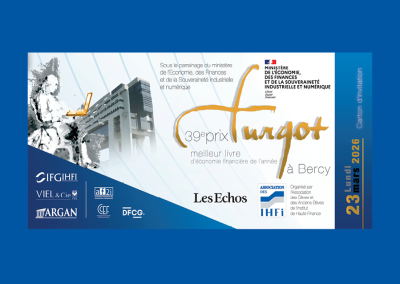 39e édition du Prix Turgot Lundi 23 mars 2026