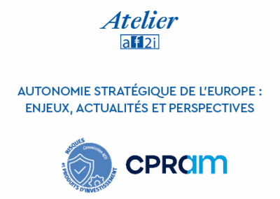Atelier CPRAM Jeudi 6 novembre à 17 h