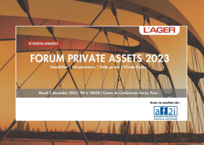 Forum Private Assets mardi 5 décembre 2023