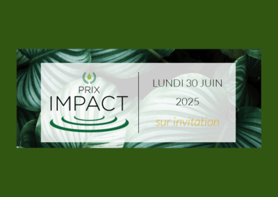 Prix Impact 2025 Lundi 30 juin