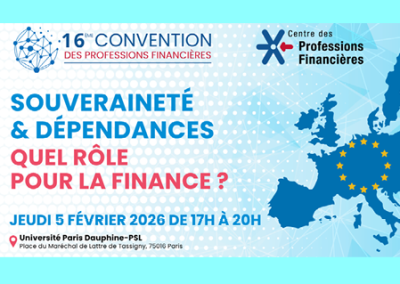 16e Convention des Professions Financières Jeudi 5 février 2026