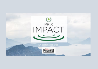 5e édition du Prix Impact catégorie « Investisseur Institutionnel »